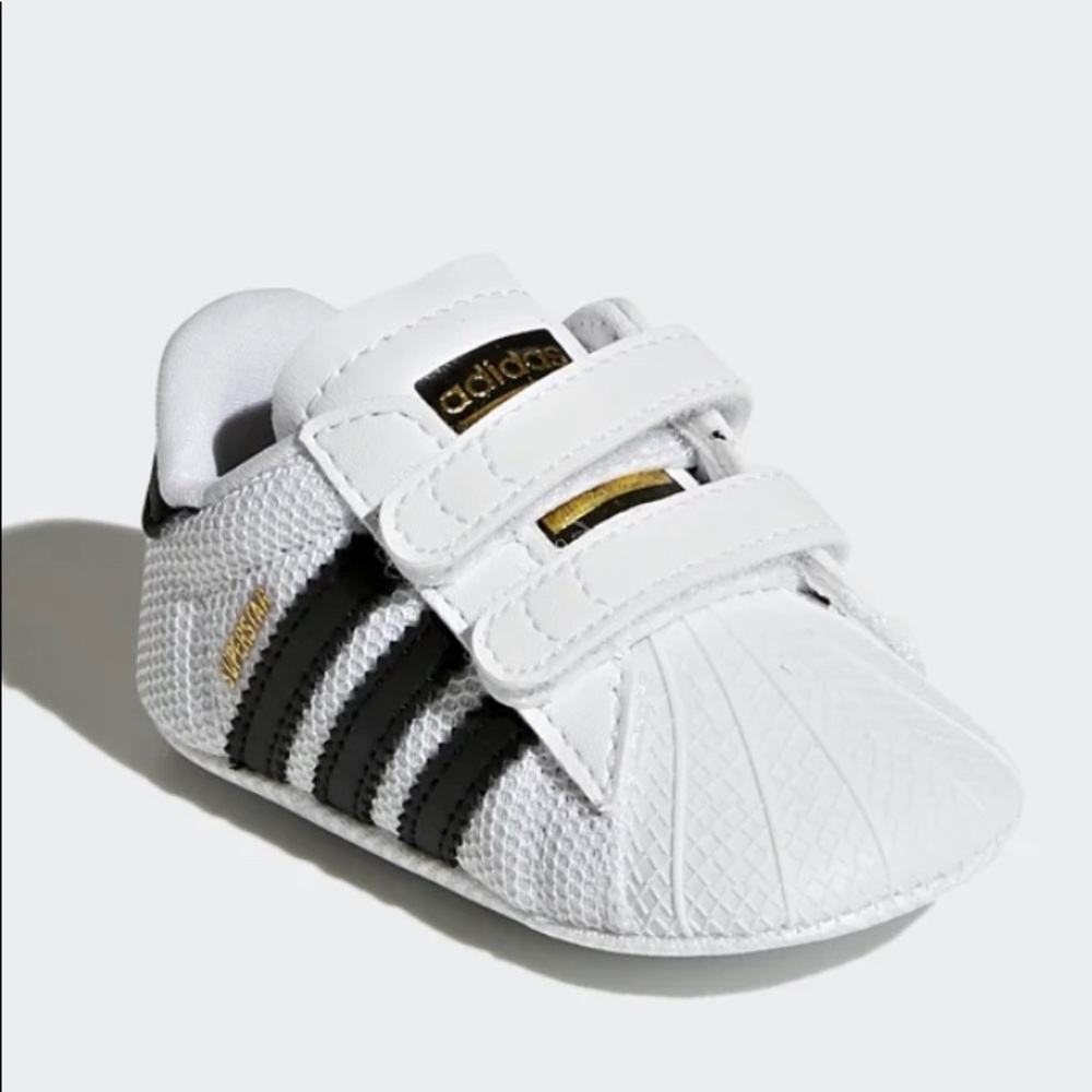 Adidas baby crib shoes